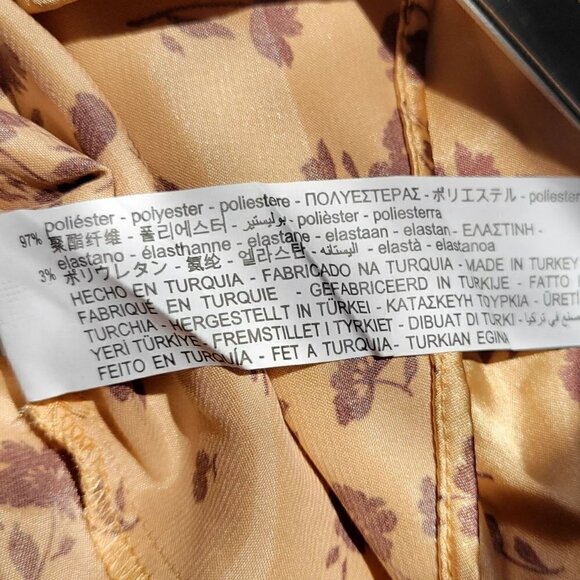 ZARA Long Sleeve Cropped Top Women Size XS - Picture 12 of 12